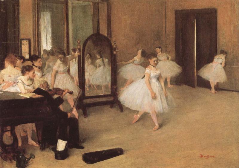 Edgar Degas The Dancing Class Germany oil painting art
